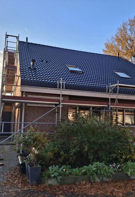 Groot Onderhoud aan 32 Woningen Merel- en Meeuwstraat, Nieuw Bergen