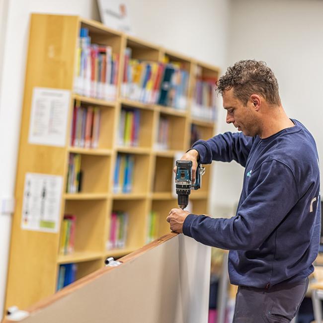 onderhoud bij gebouw door raedts